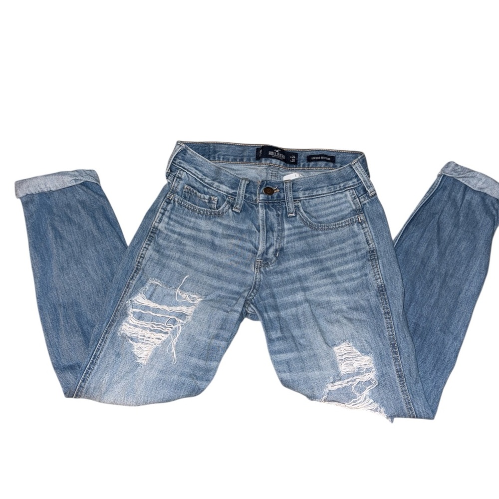 Hollister Low Rise Boyfriend Jeans size 0R